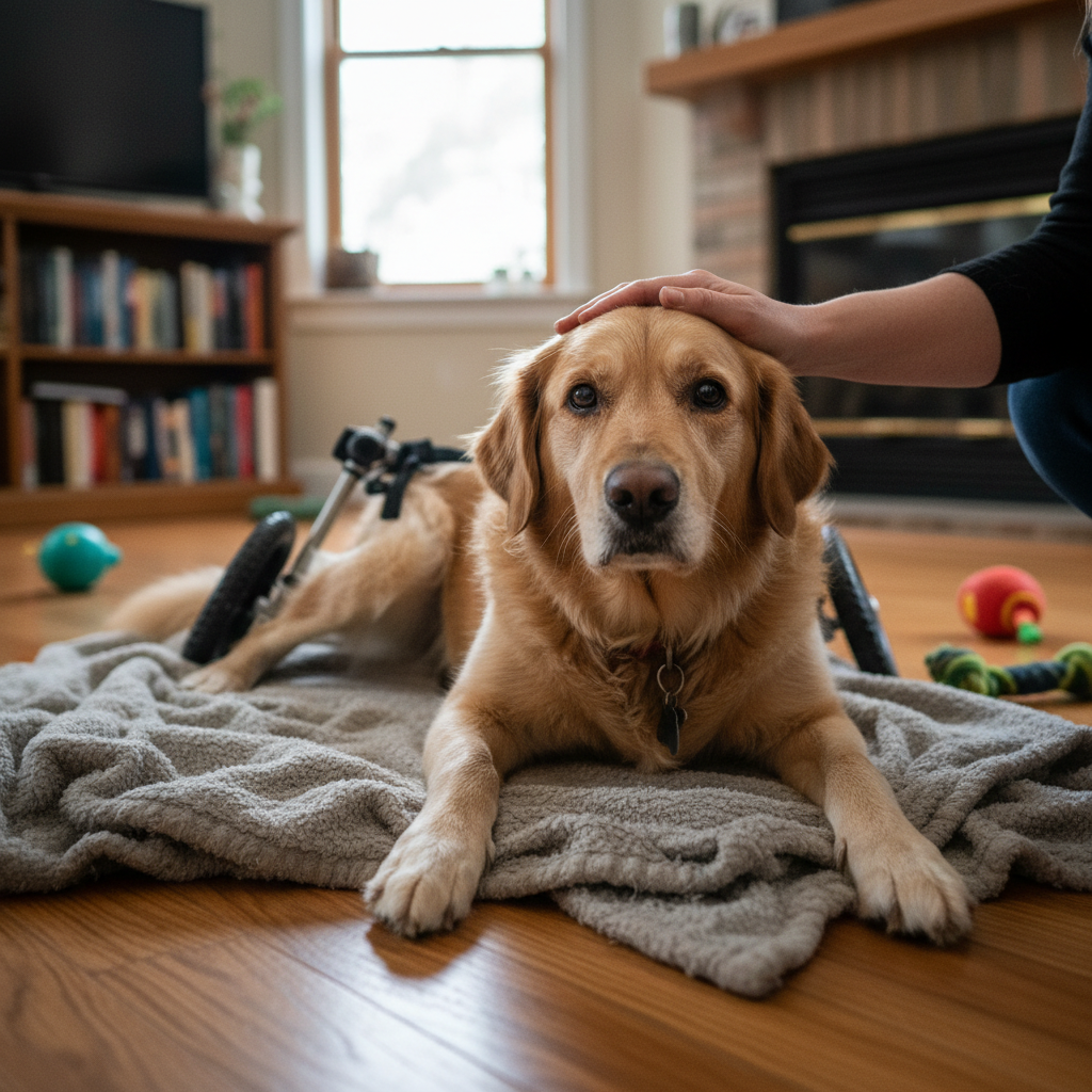 у собаки отказали лапы